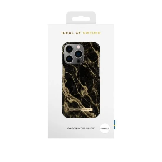 Ideal of Sweden Case for iPhone 12 Pro - Golden Smoke Marble